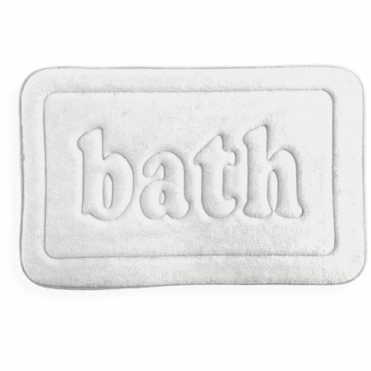 Halkfri badmatta TODAY Bath PVC 40 x 60 cm Vit