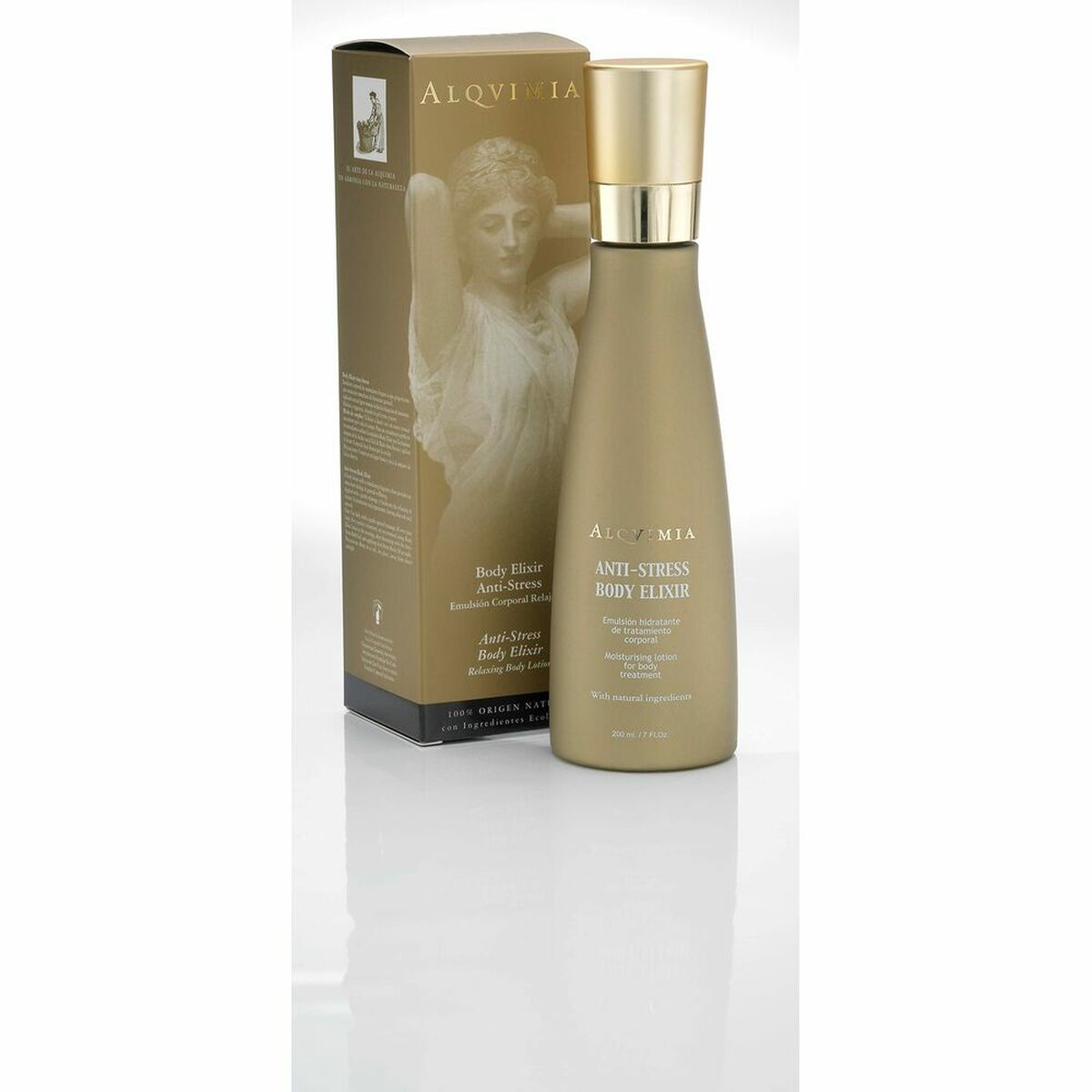 Avslappnande kroppsemulsion Alqvimia 200 ml - 3
