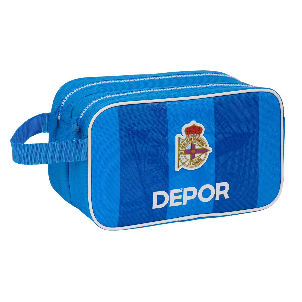 Skolnecessär R. C. Deportivo de La Coruña Blå Sportig 26 x 15 x 12.5 cm