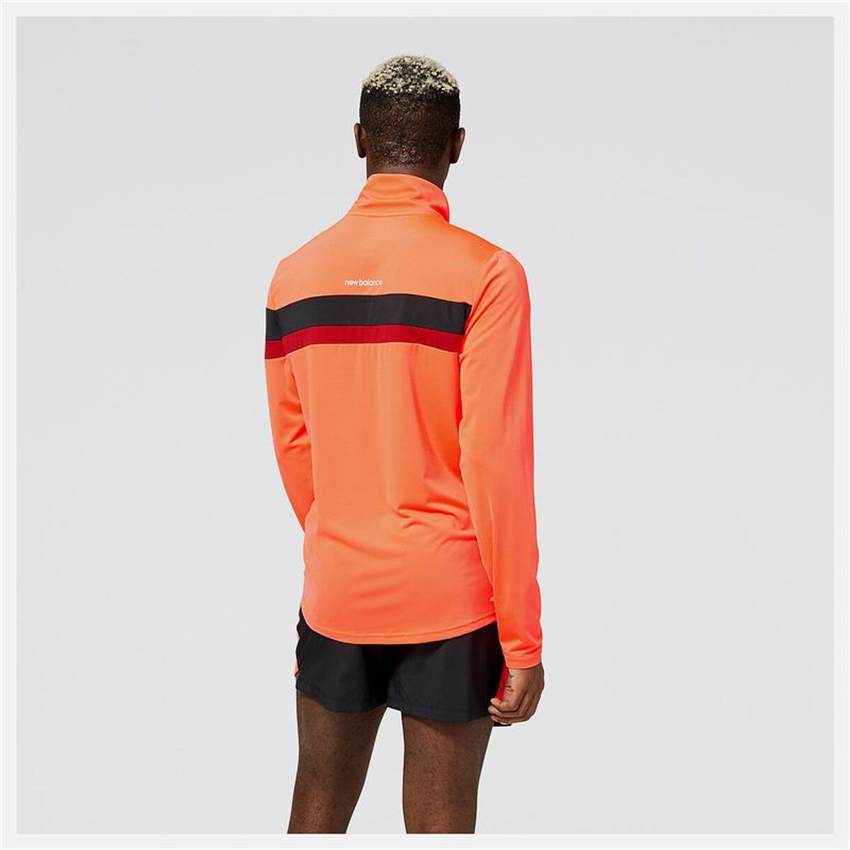 T-shirt med kortärm Herr New Balance MT23227_ERE Orange - 2