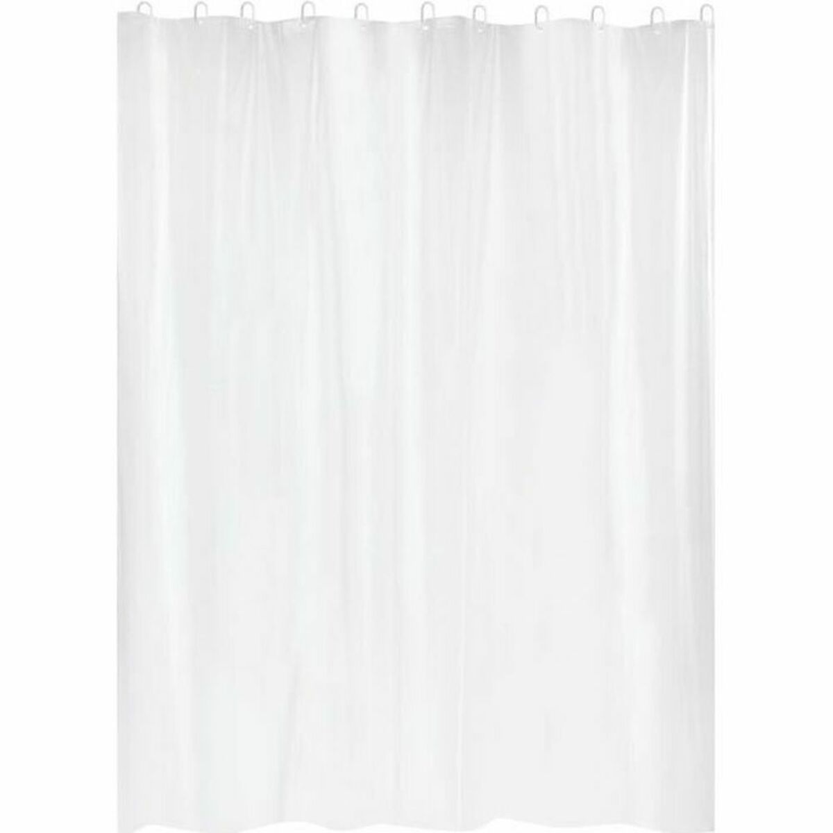 Duschdraperi Gelco Vit PVC PEVA 180 x 200 cm