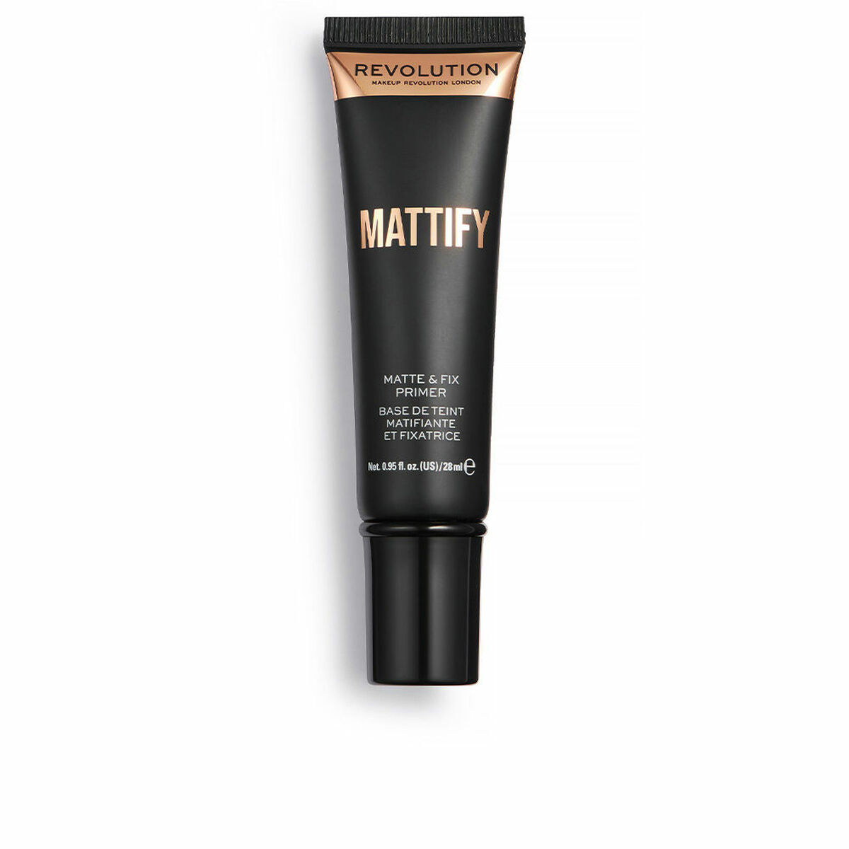 Flytande makeupbas Revolution Make Up Mattify 28 ml