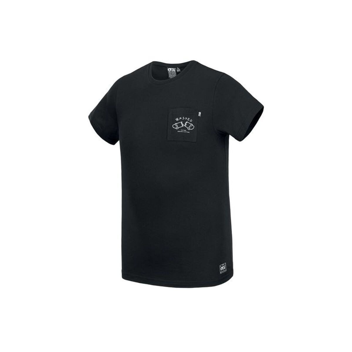 T-shirt med kortärm Herr Picture MTS700.B Svart