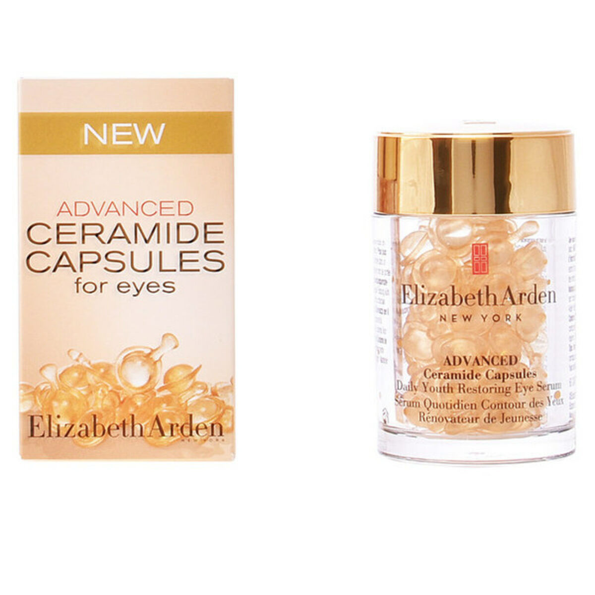 Ögonkontur Advanced Ceramide Elizabeth Arden Advanced Ceramide Capsules (60 uds) (60 antal)