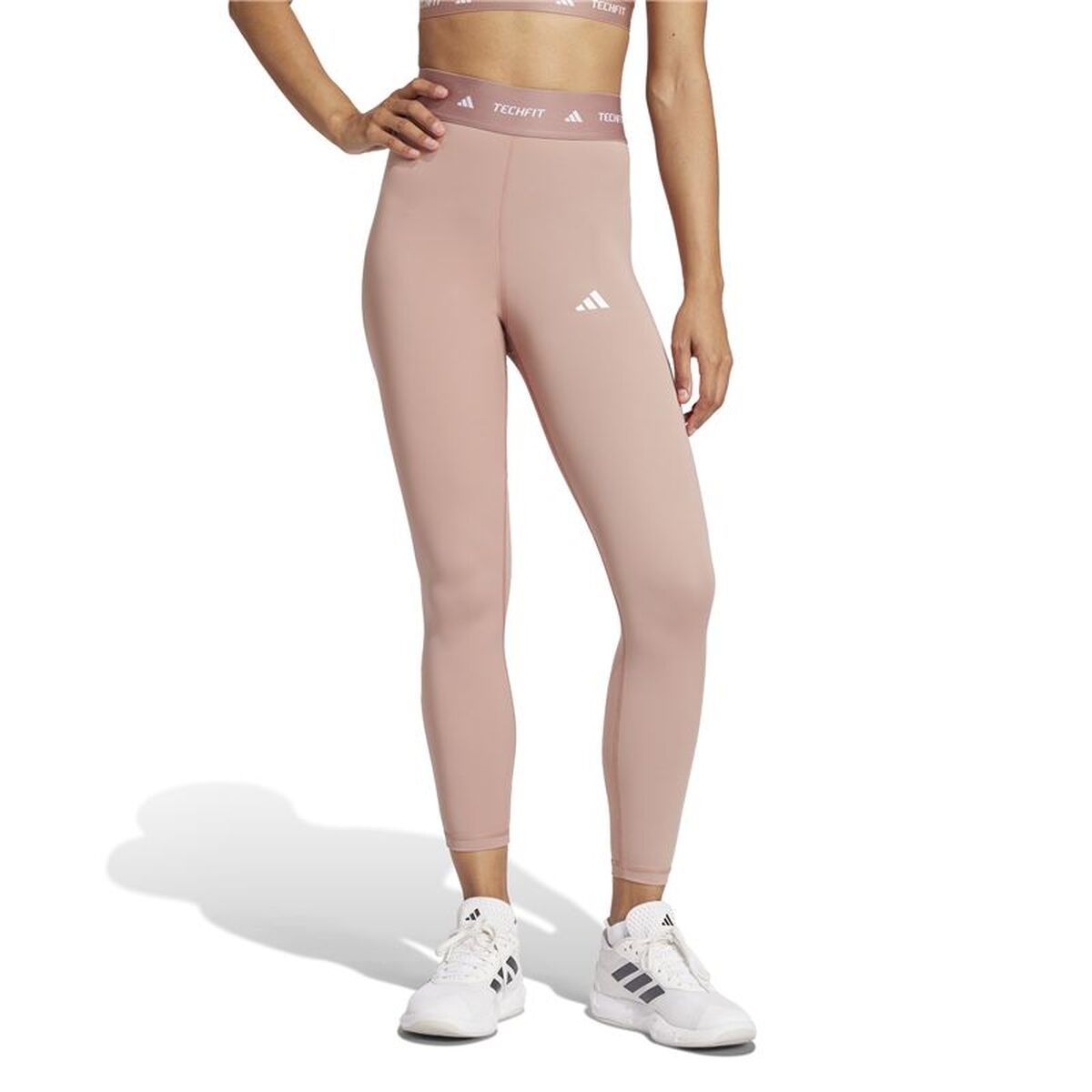Sport-leggings, Dam Adidas Techfit 7/8 Rosa - 2