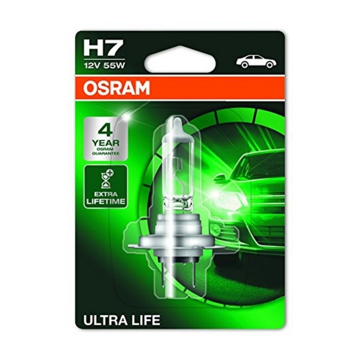 Glödlampa för bil Osram 64210ULT-01B H7 12V 55W - 2