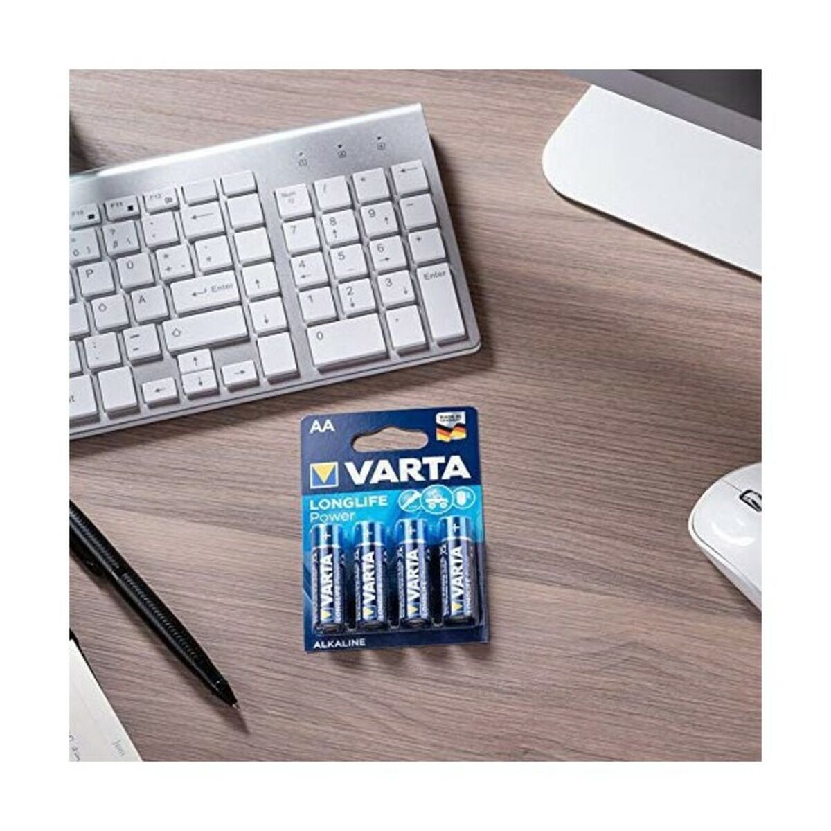 Alkaliskt batteri Varta LR6 AA 1,5V High Energy (8 pcs) - 3