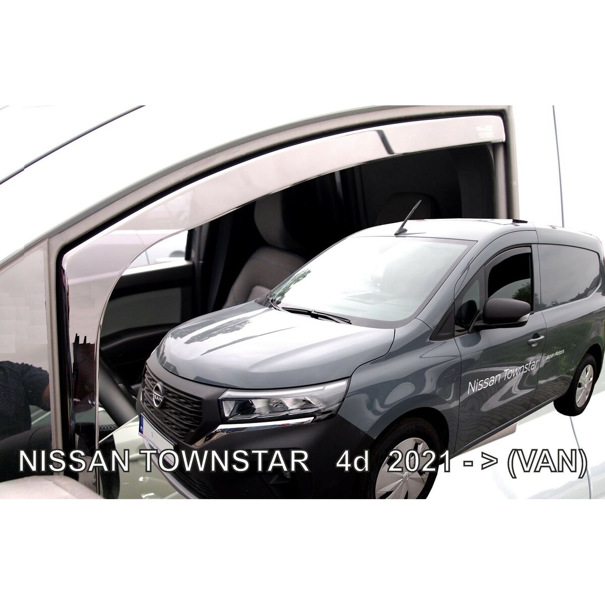 Vindavvisare HEKO HO24312 4 Delar Frontal Bakre - 2