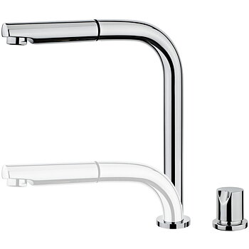 Blandare Teka AUK 983 Silver Metall Stål
