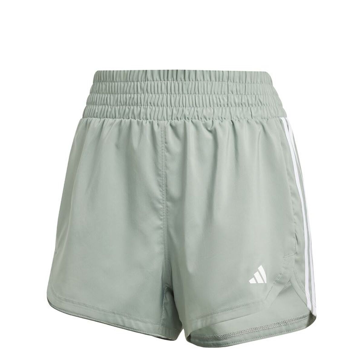 Sportshorts för kvinnor Adidas Pacer Wvn High Grön