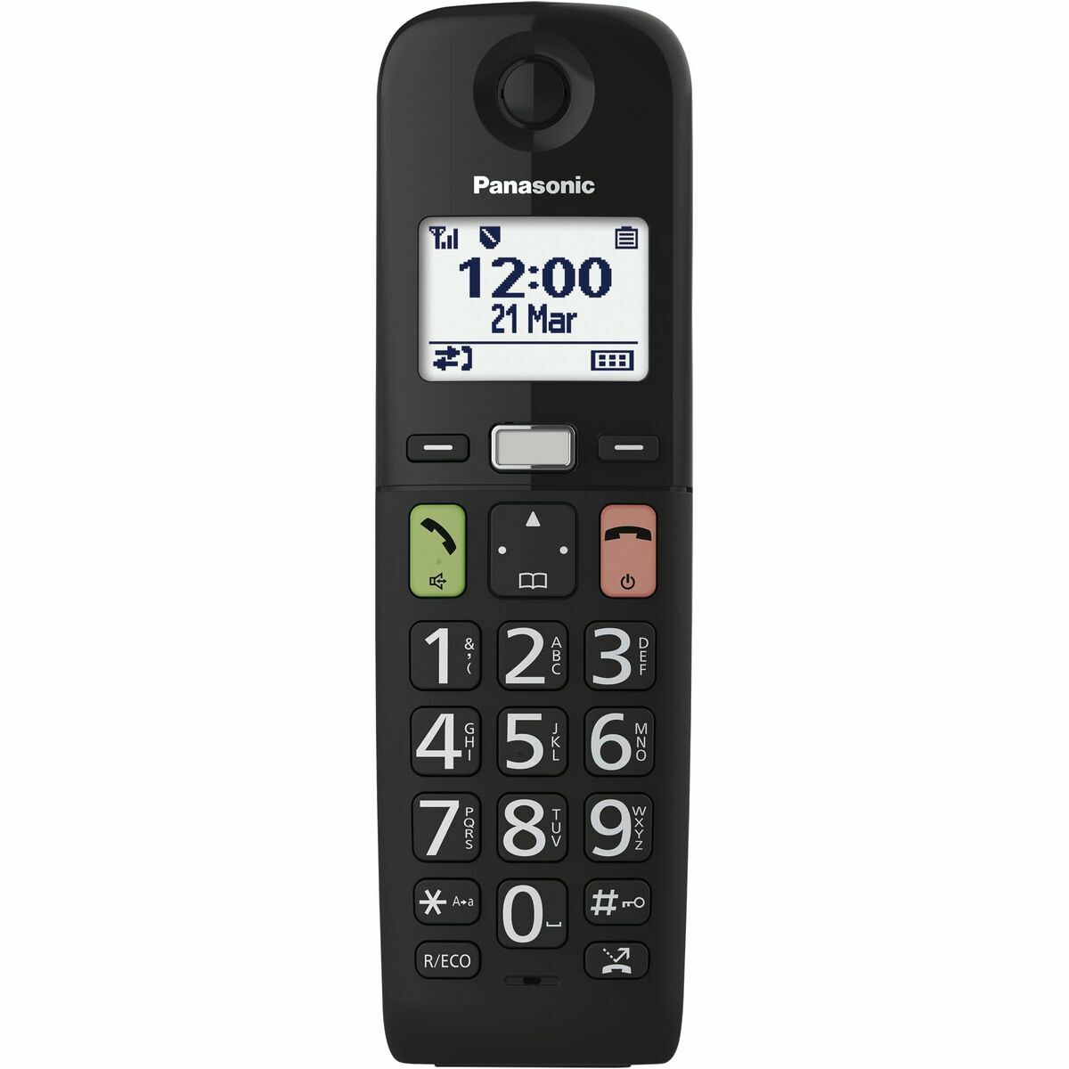 Trådlös Telefon Panasonic KX-TGU112EXB Svart
