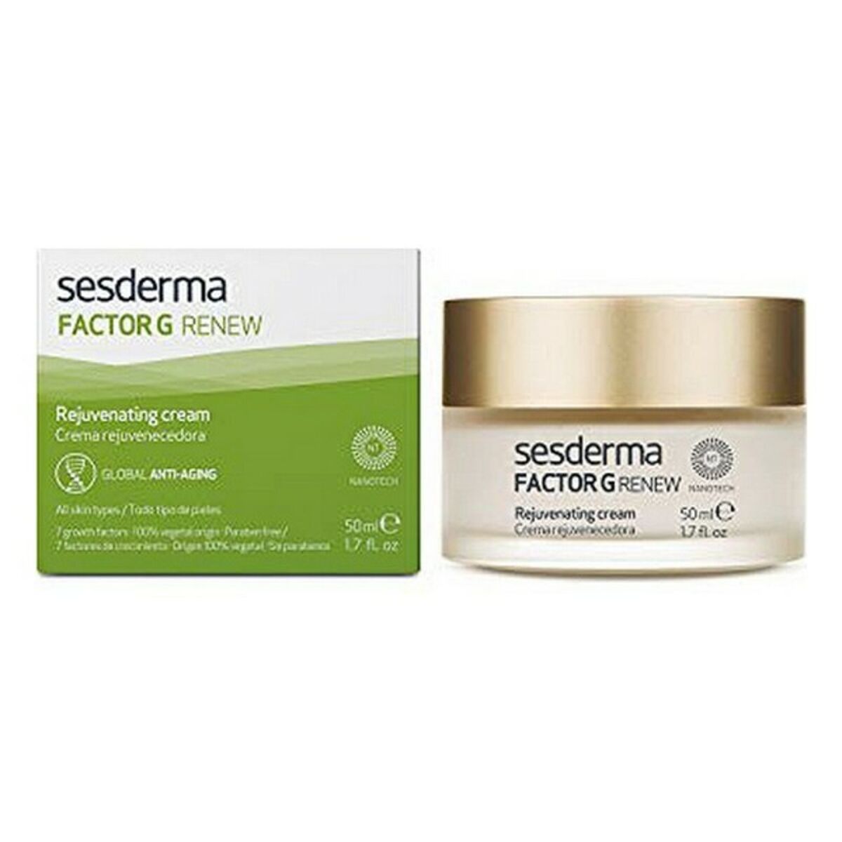 Anti-agingkräm Sesderma Factor G Renew 50 ml