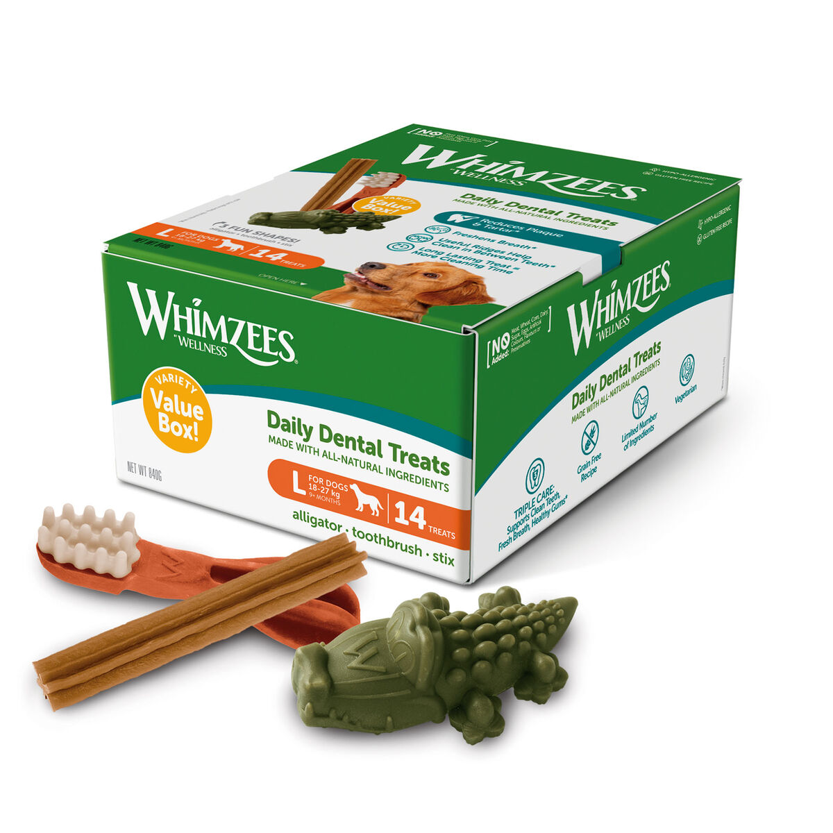 Våt mat Whimzees Veggie Sausage 14 antal