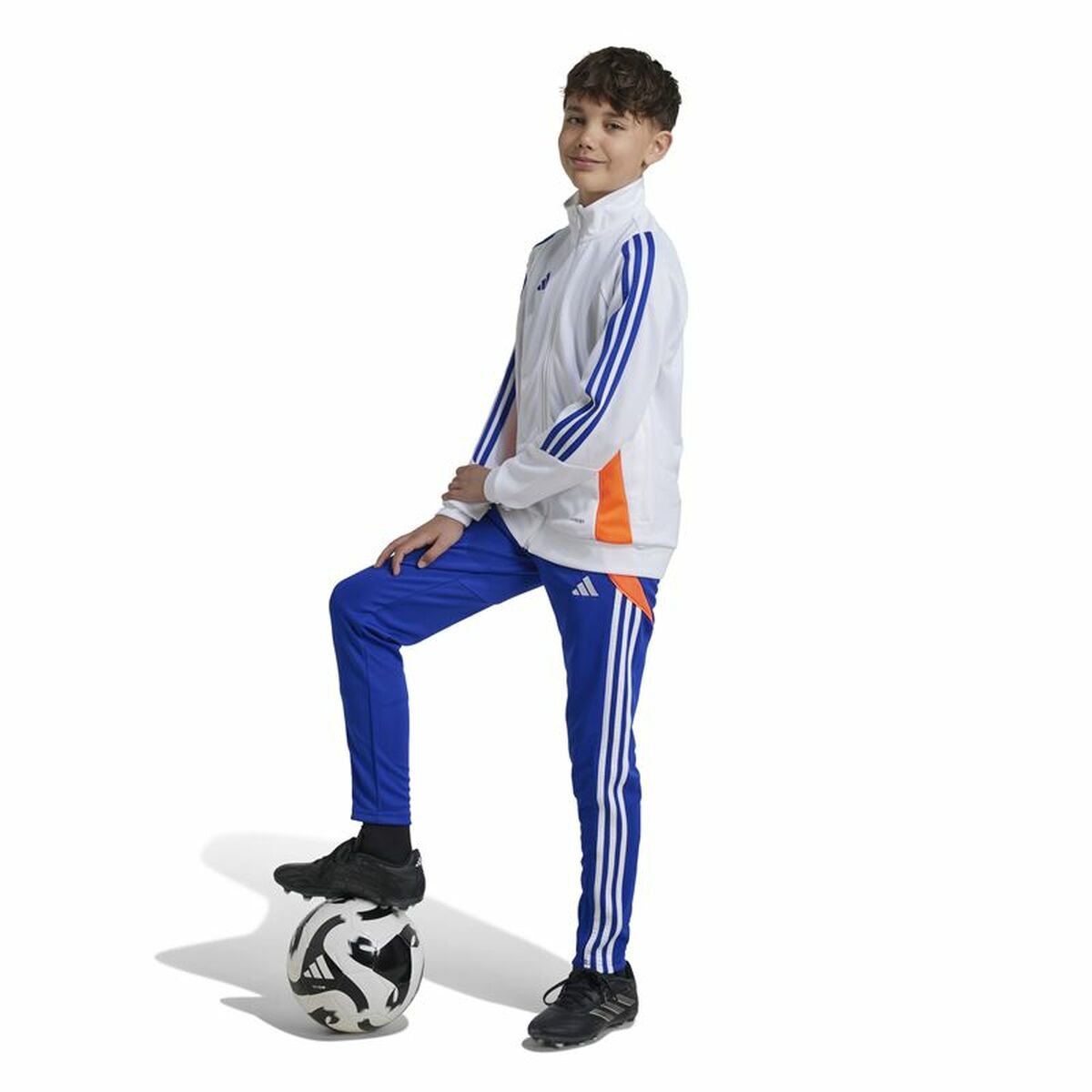 Långa träningsbyxor Adidas Tiro24 Training Slim Blå - 2