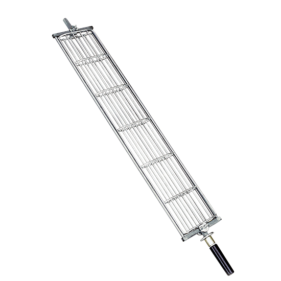 Spottar med flera positioner för kyckling grill