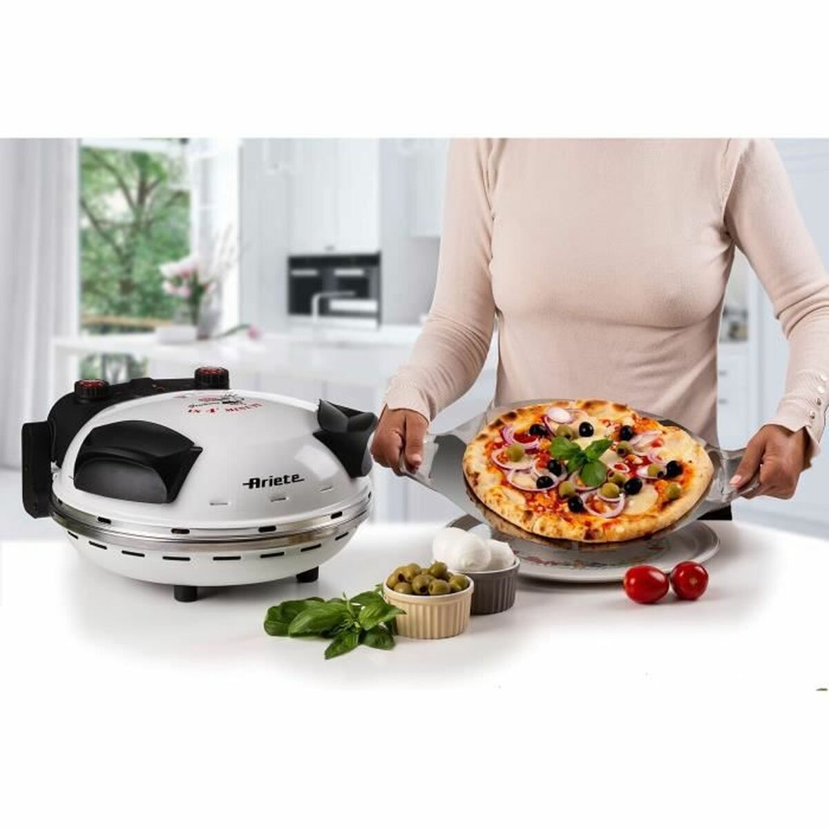 Pizzamaskin Ariete 918 Vit 1200 W - 2