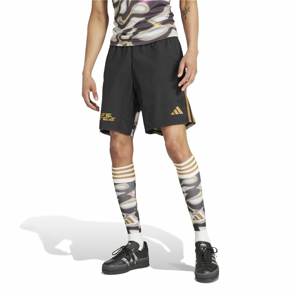 Träningsshorts Adidas Tiro Downtime Pride Svart - 2