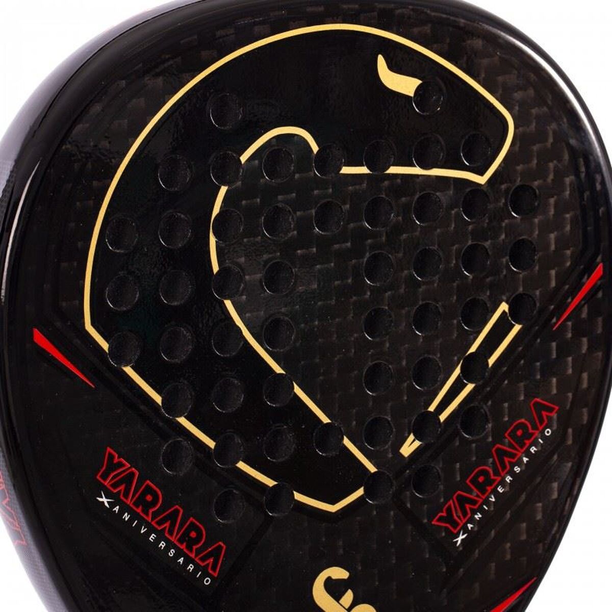 Padelracket Vibor-a 0013840 Svart Gummi - 2