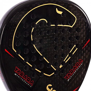 Padelracket Vibor-a 0013840 Svart Gummi
