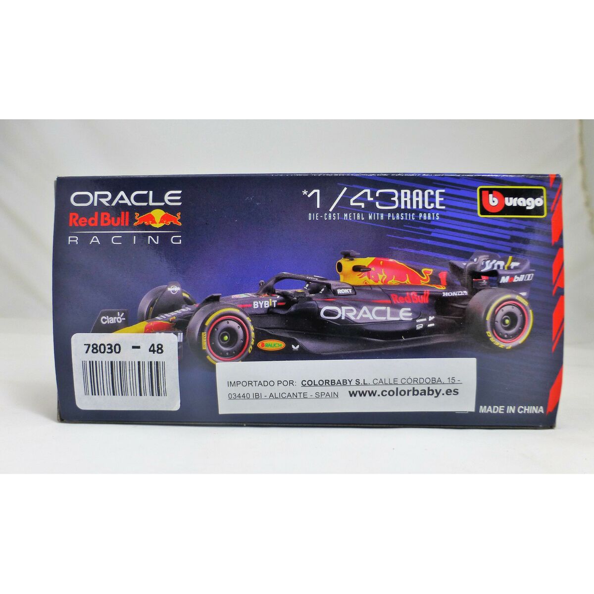 Bil Bburago F1 Race Red Bull Racing - 3