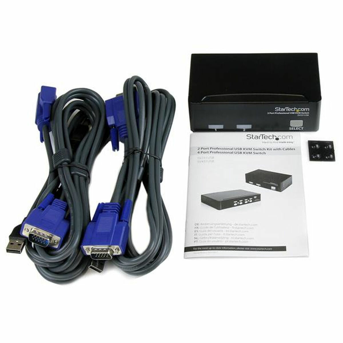 KVM-Brytare Startech SV231USBGB - 3