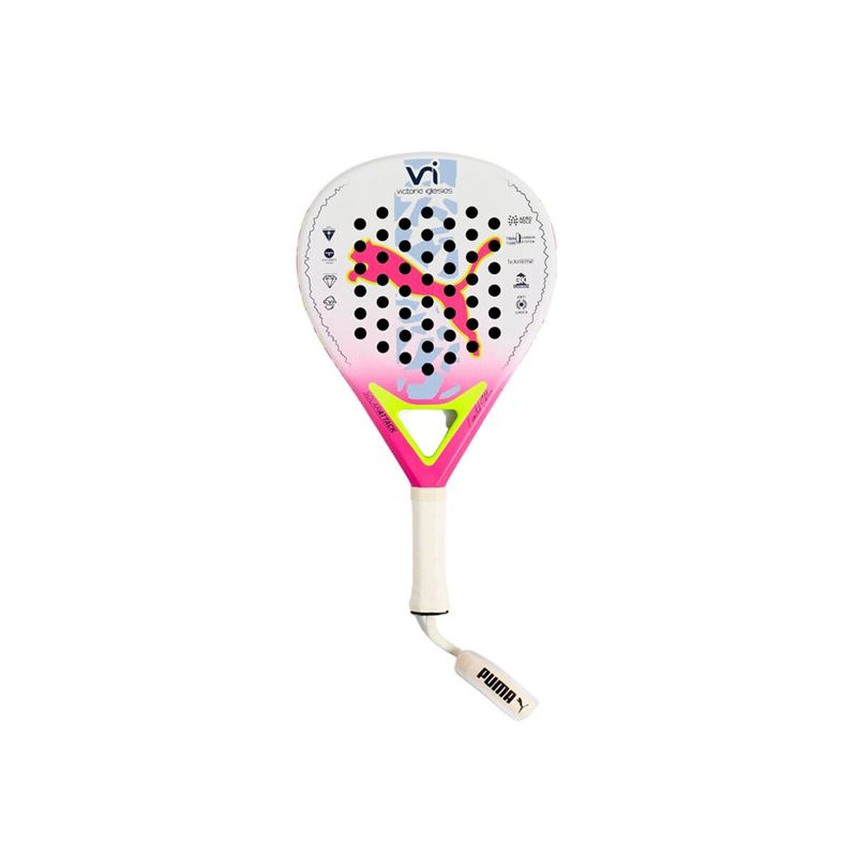 Padelracket Puma Solarattack Victoria Navy-Ul Vit