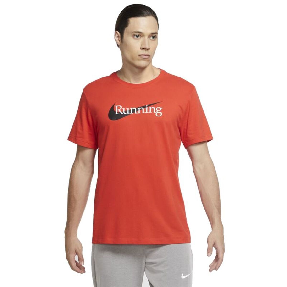 Sporttröja med ärmar Nike CW0945-673 Röd