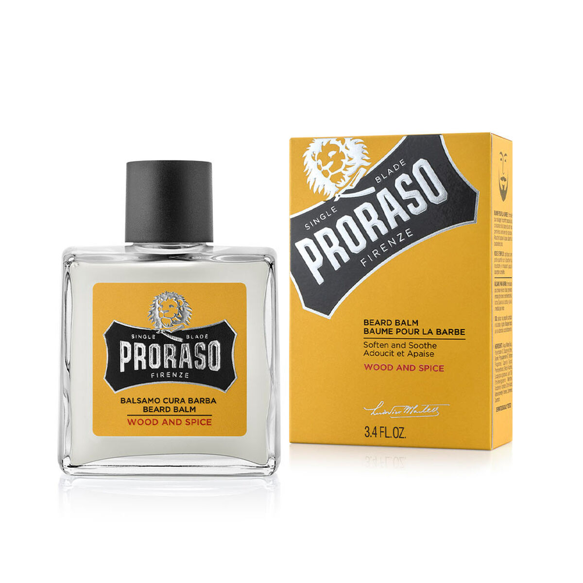 Skäggbalsam Proraso Wood And Spice 100 ml