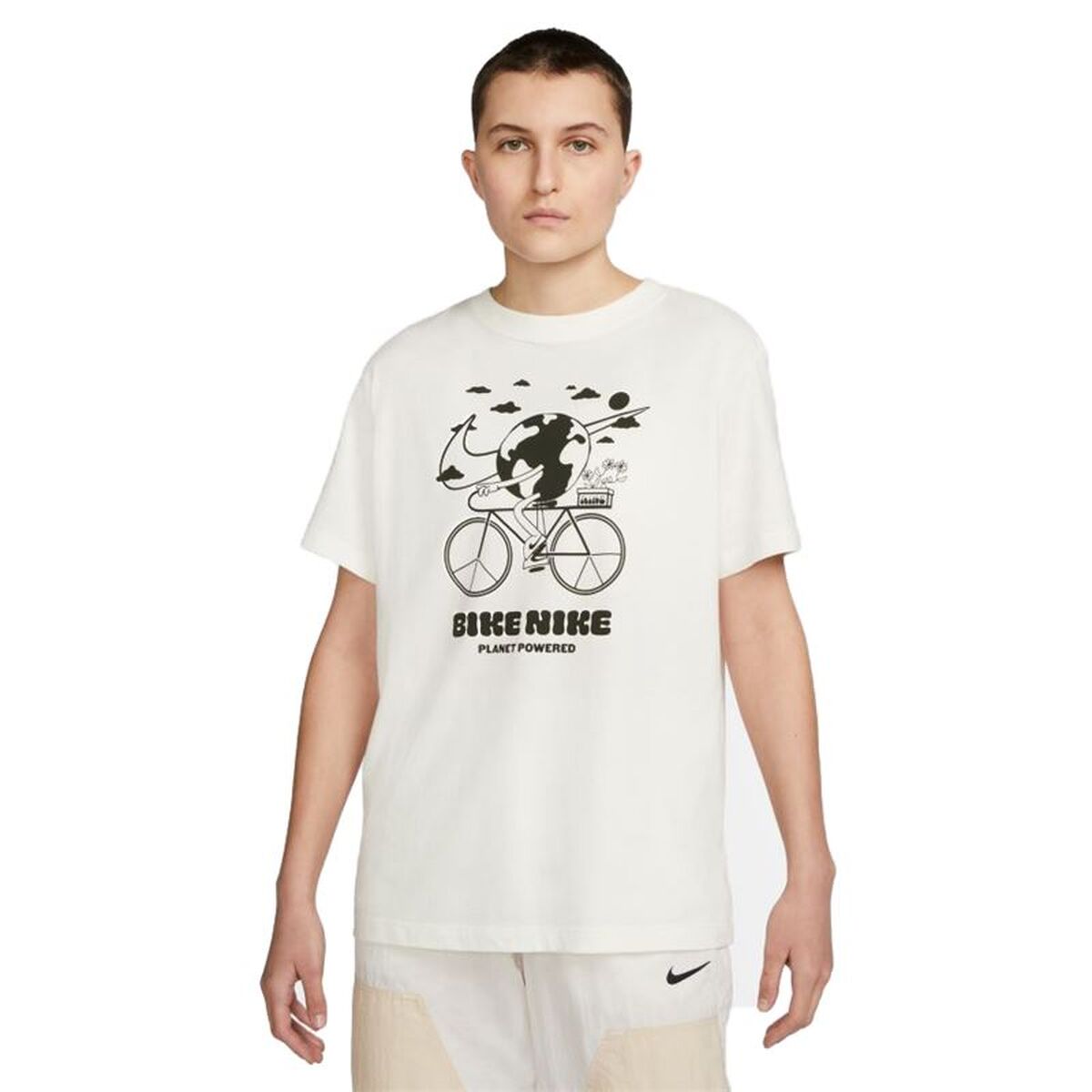 T-shirt med kortärm Herr Nike DQ3047-133 Vit