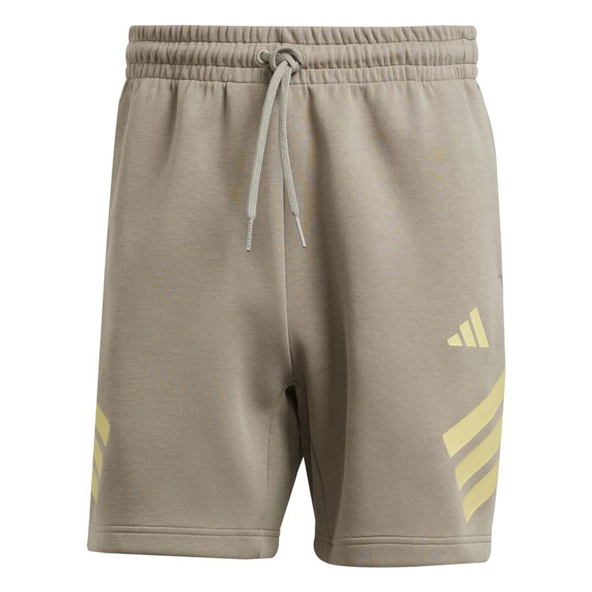 Sportshorts för män Adidas Future Icons 3Bandas Vit Naturell