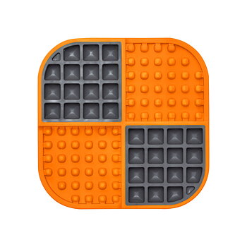 Hundmatare Lickimat Dog Slomo Orange polypropen TPR