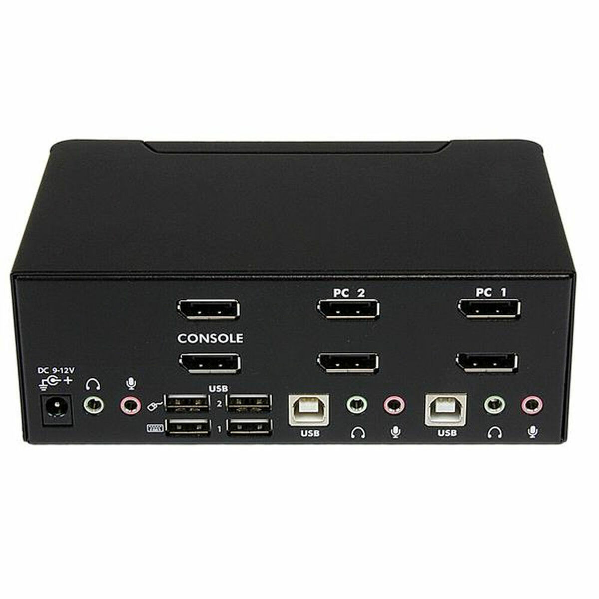 KVM -omvandlare med 2 portar Startech SV231DPDDUA Svart - 2