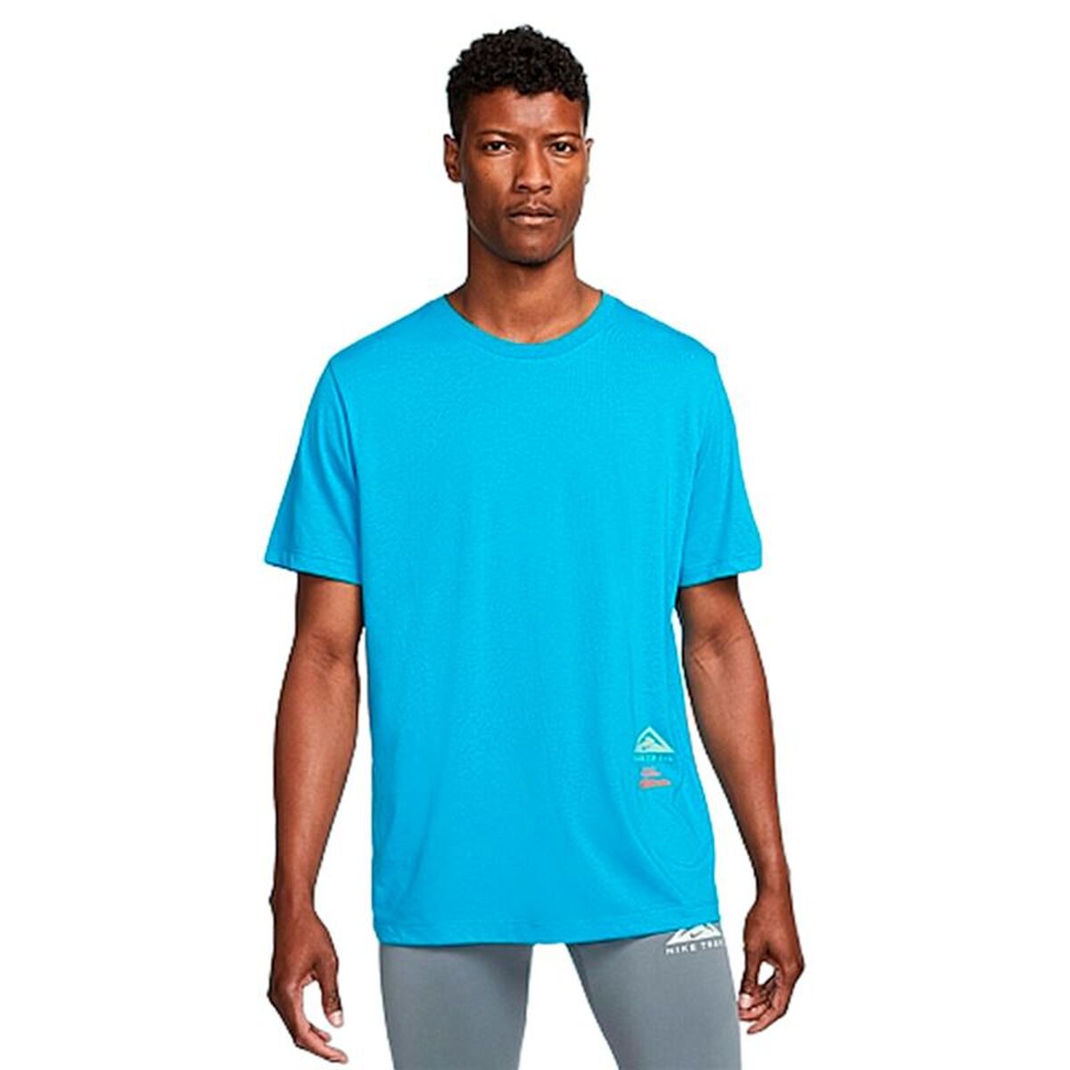 T-shirt med kortärm Herr Nike DR7671-446 Himmelsblå