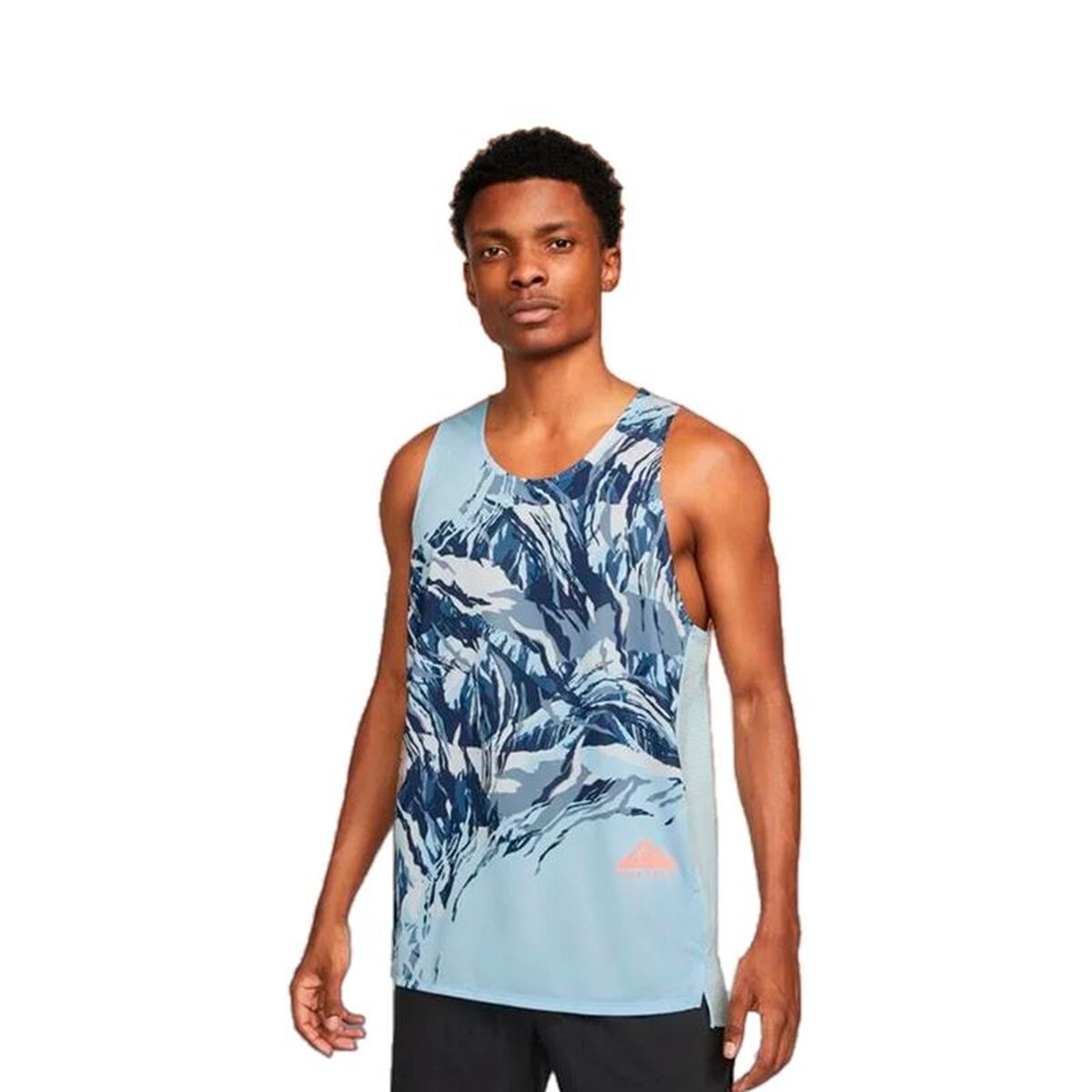 T-shirt med kortärm Herr Nike DM4781-441 Turkos