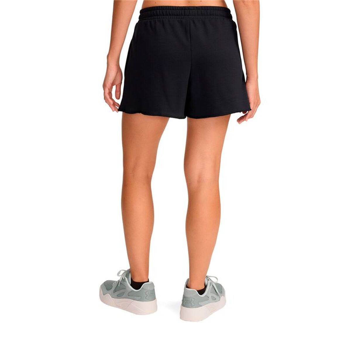 Sportshorts för kvinnor Under Armour Rival Terry Short Svart - 2
