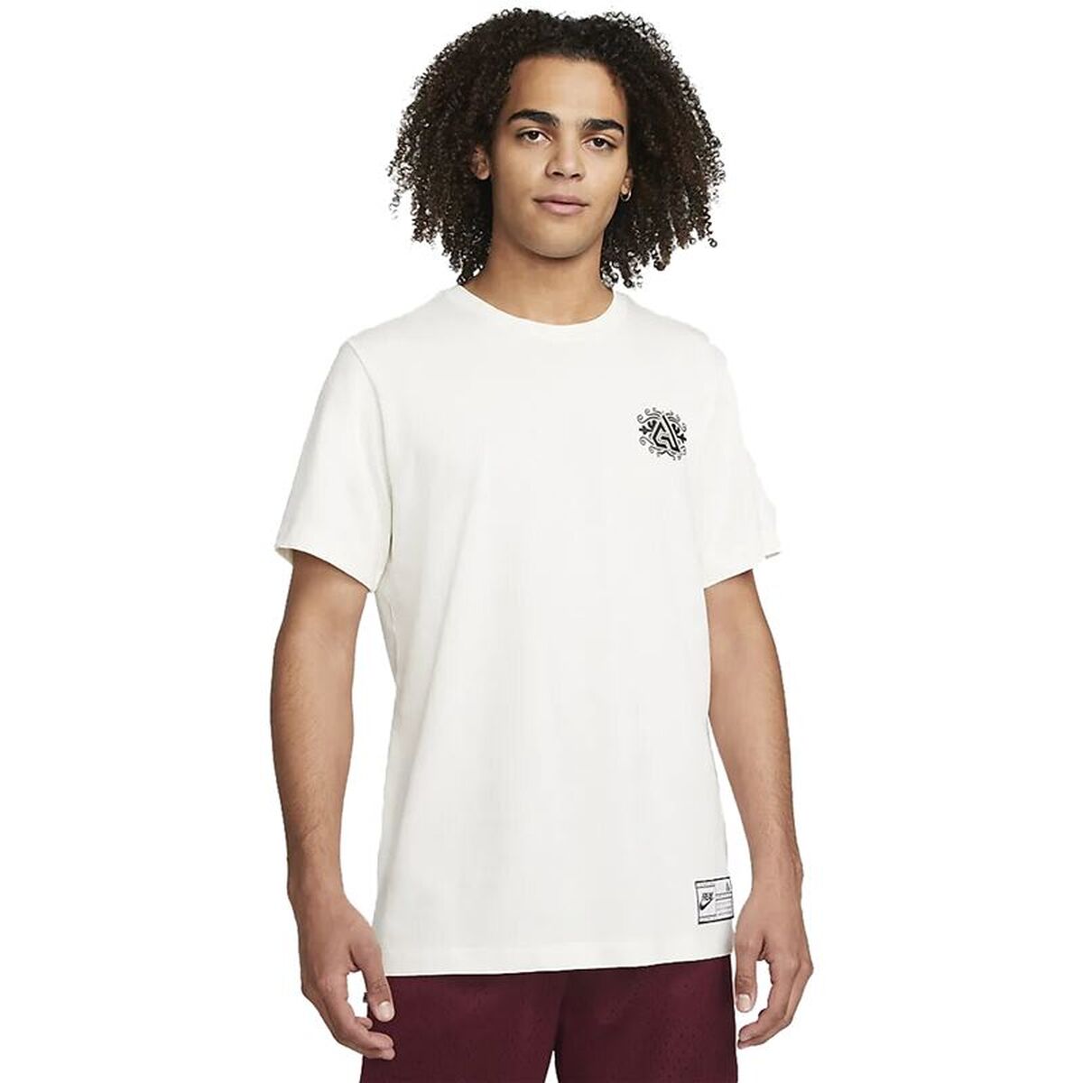 T-shirt med kortärm Herr Nike DR7619-133 Vit
