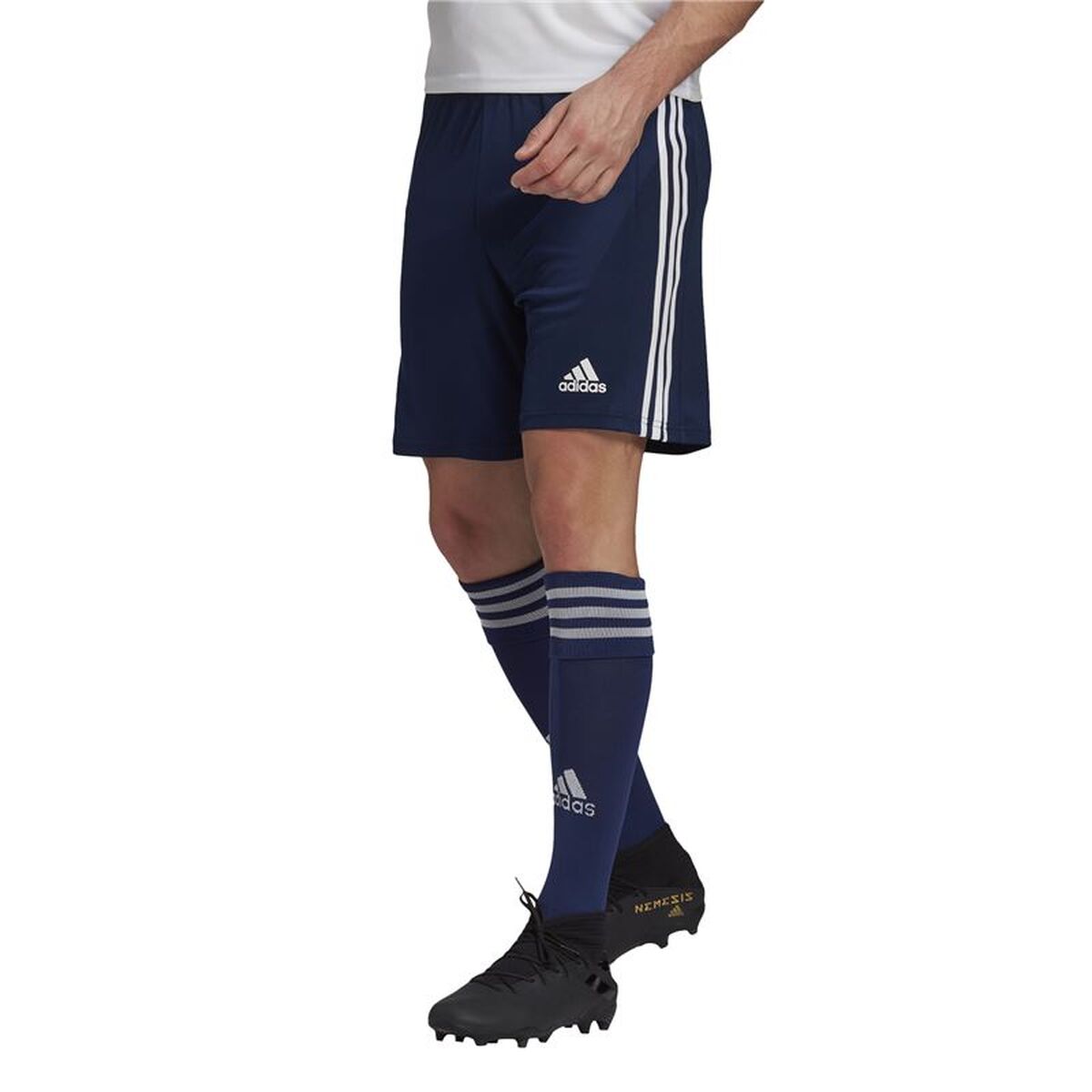 Fotbollsträningsbyxor, Vuxen Adidas Squad 21 Mörkblå - 2