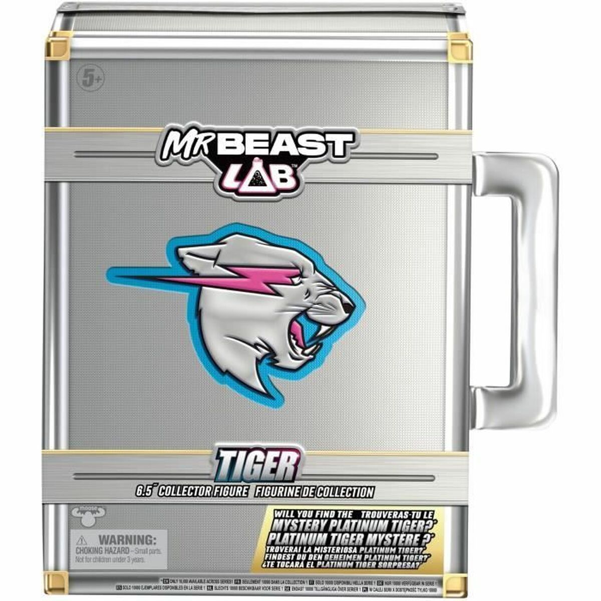 Actionfigurer Moose Toys Mr. Beast Lab Tiger