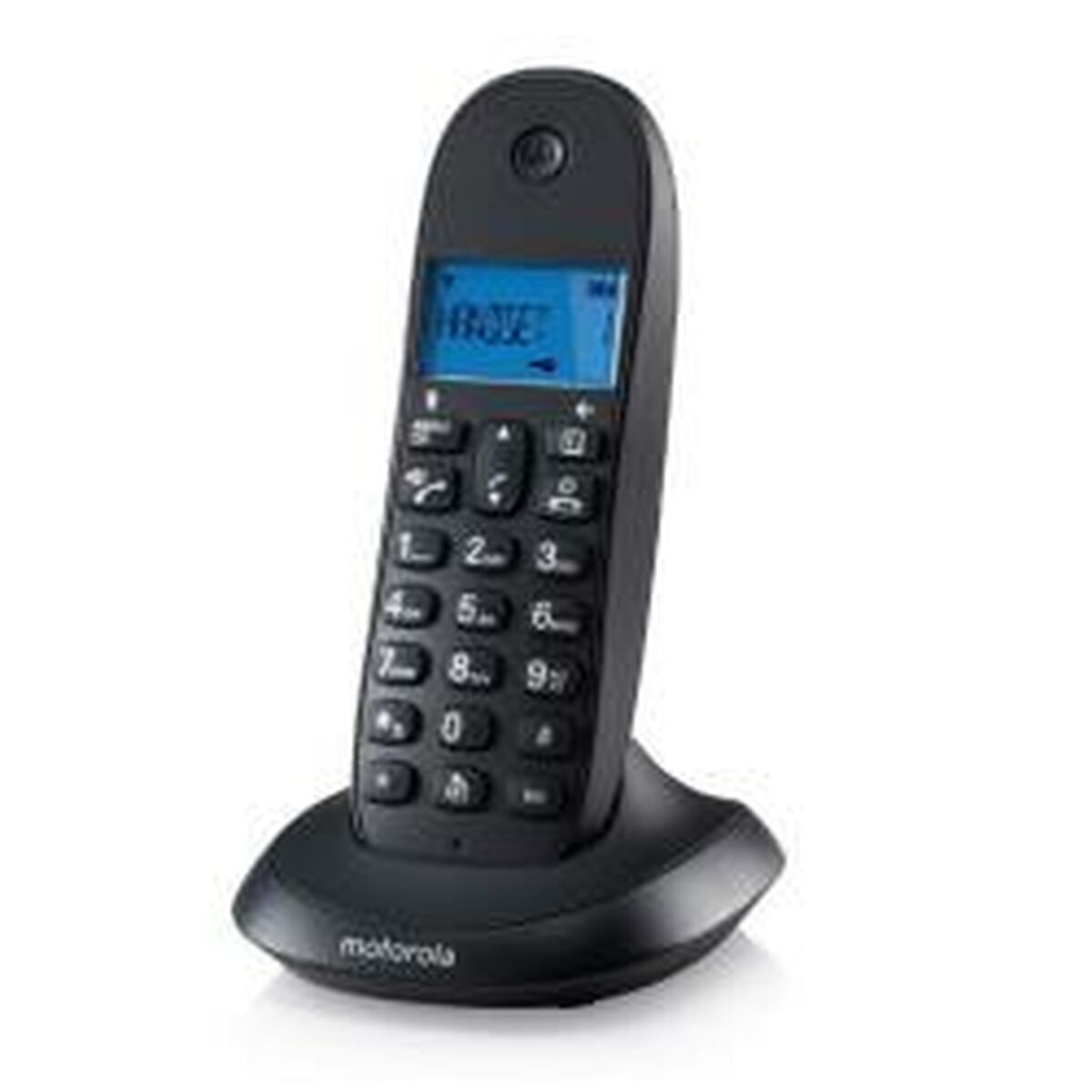 Trådlös Telefon Motorola 107C1001CB+ Svart (Renoverade A)