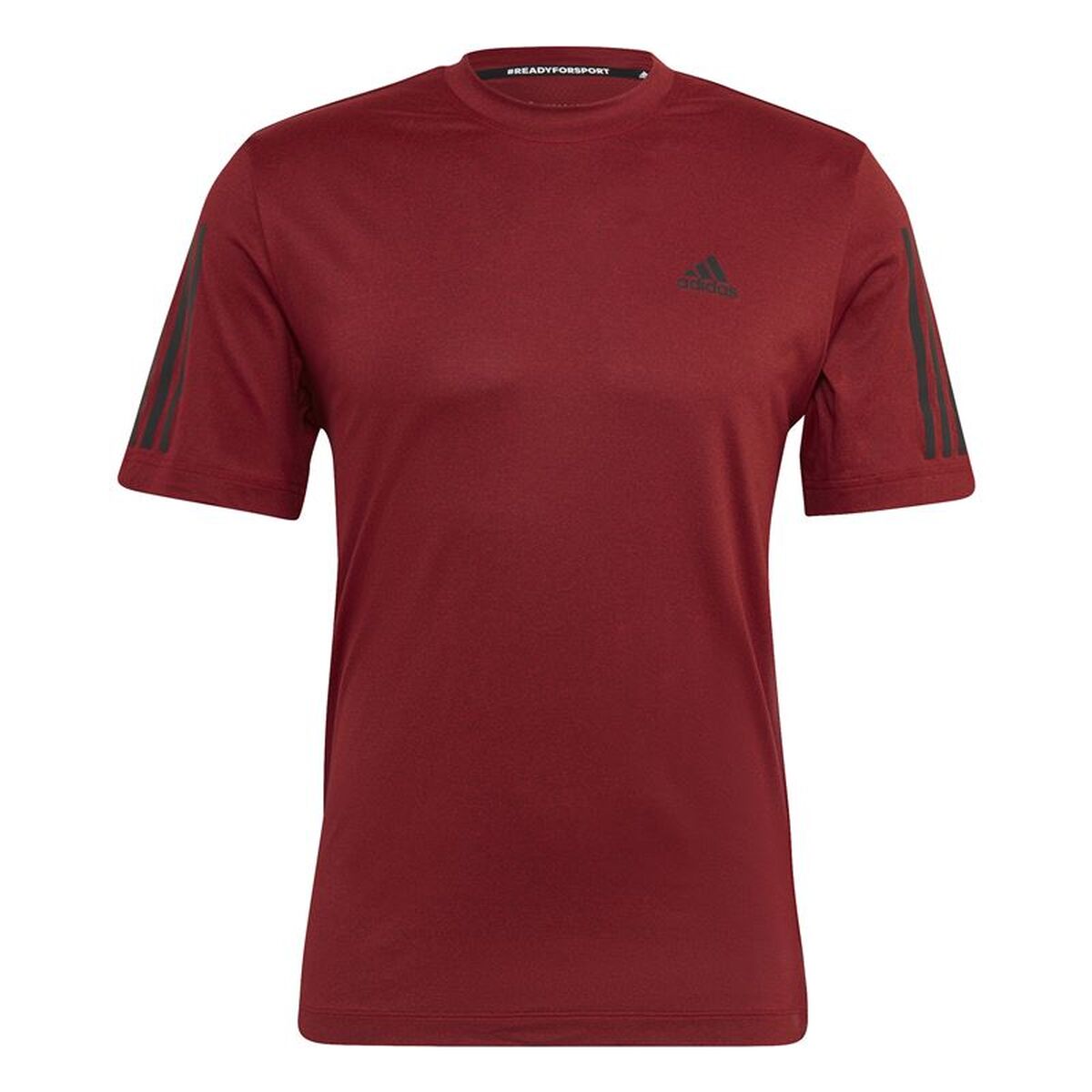 T-shirt med kortärm Herr Adidas HK9542 Mörkröd