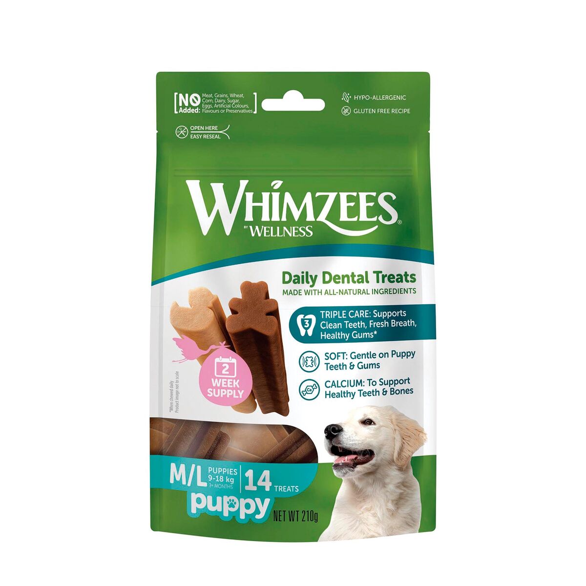 Hundgodis Whimzees 14 Delar