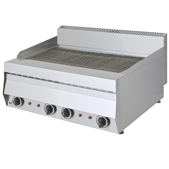 Elektrisk vatten grillbänk, 2 zoner