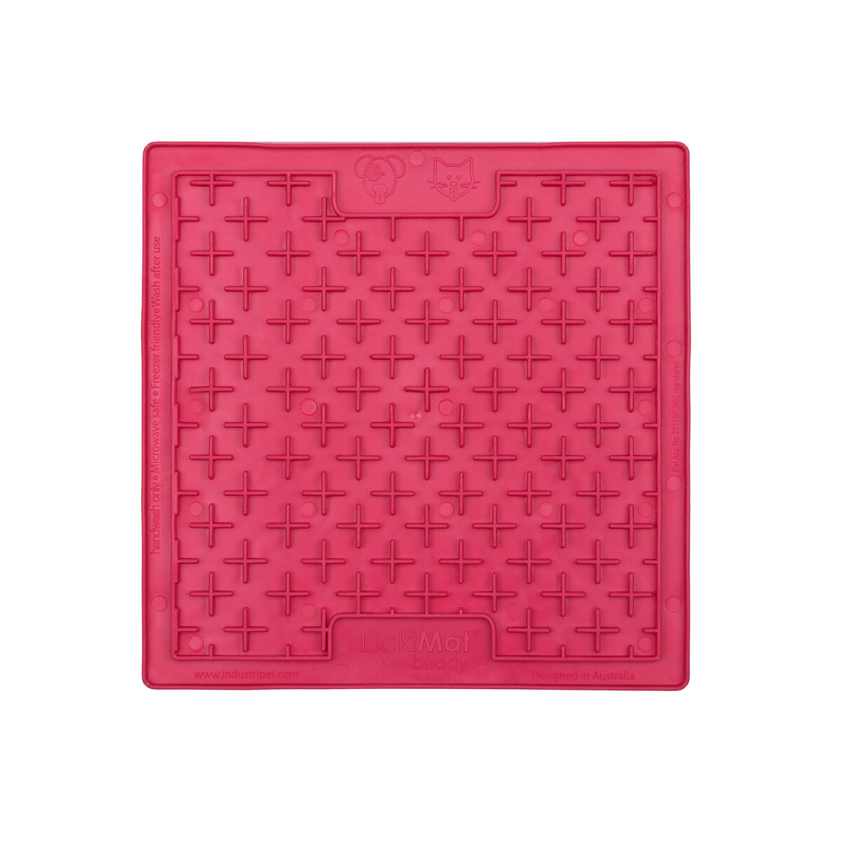 Hundmatare Lickimat Rosa TPR