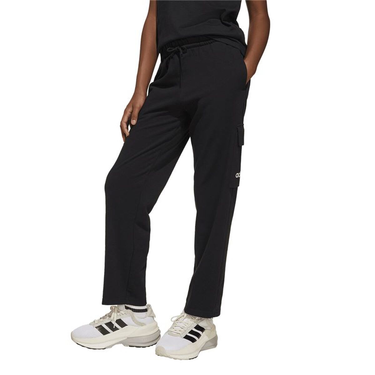 Träningsbyxa barn Adidas Jg Lin French Terry Svart - 2