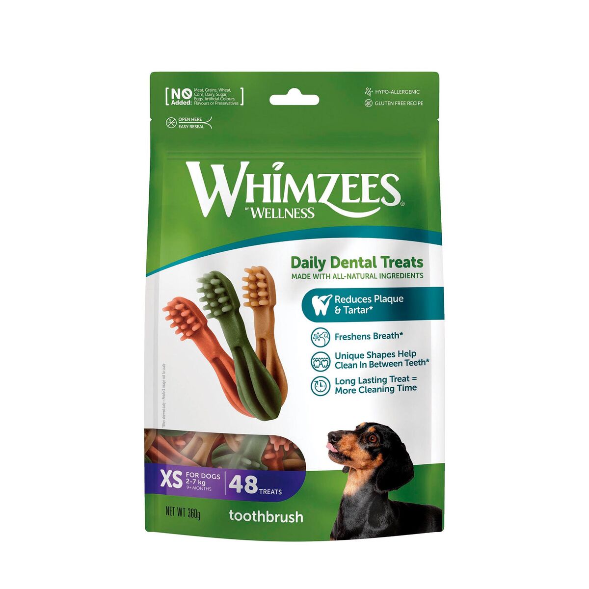 Hundgodis Whimzees 48 Delar