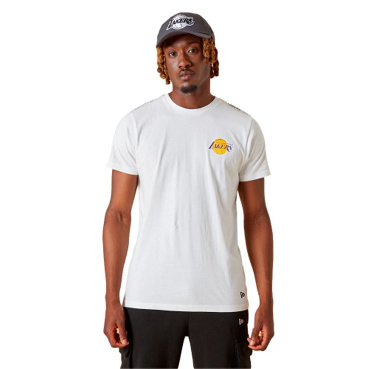 T-shirt med kortärm Herr New Era 13083902 Vit
