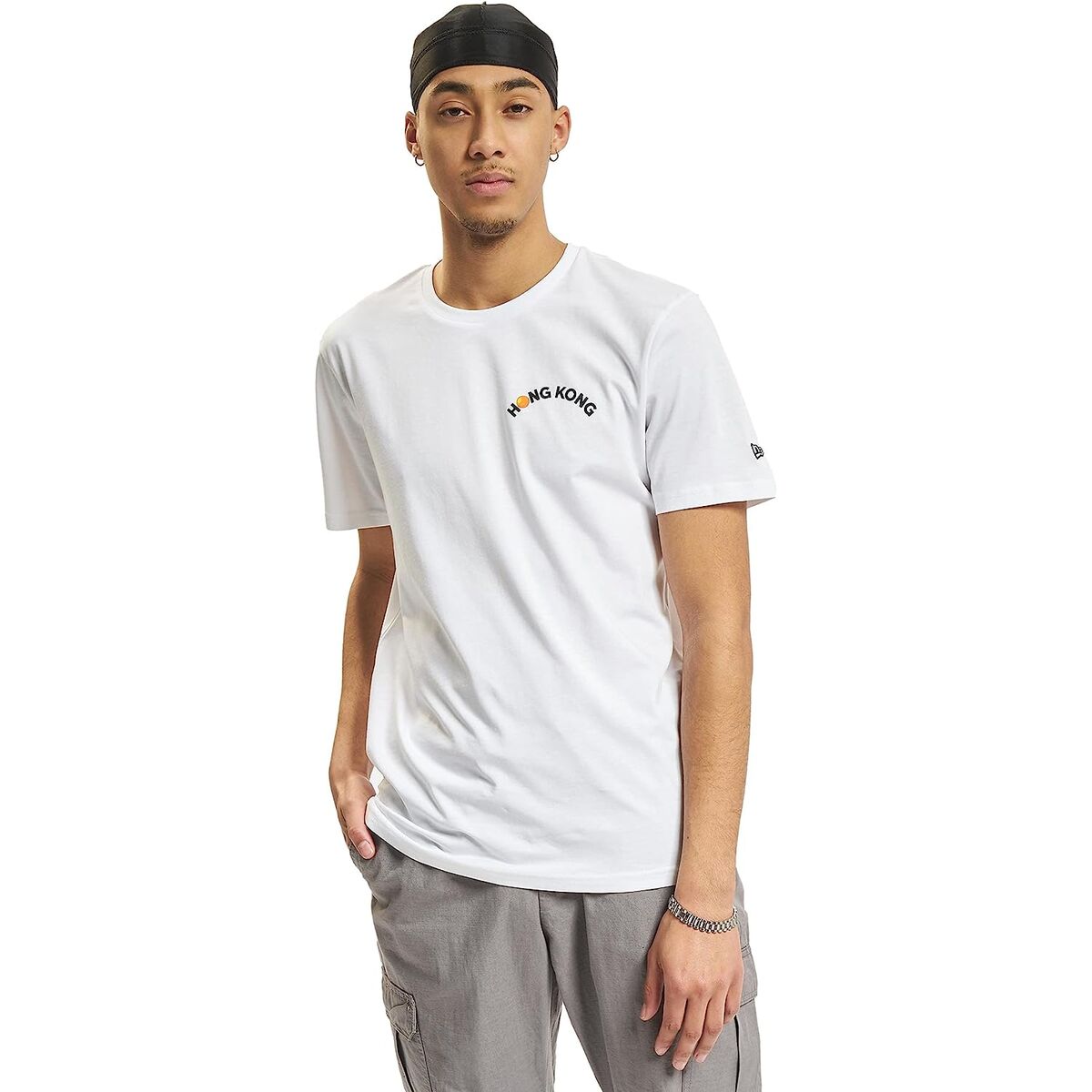 T-shirt med kortärm Herr New Era 13083965 Vit
