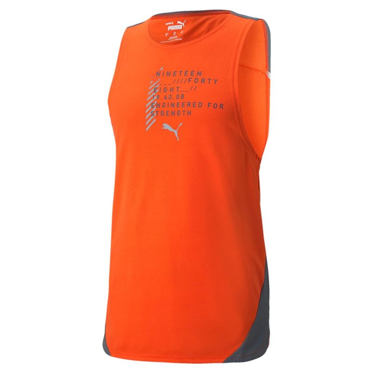 Ärmlös sporttröja Herr Puma Train Everfresh Tank M Orange
