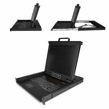 KVM-Brytare Startech RKCONS1701