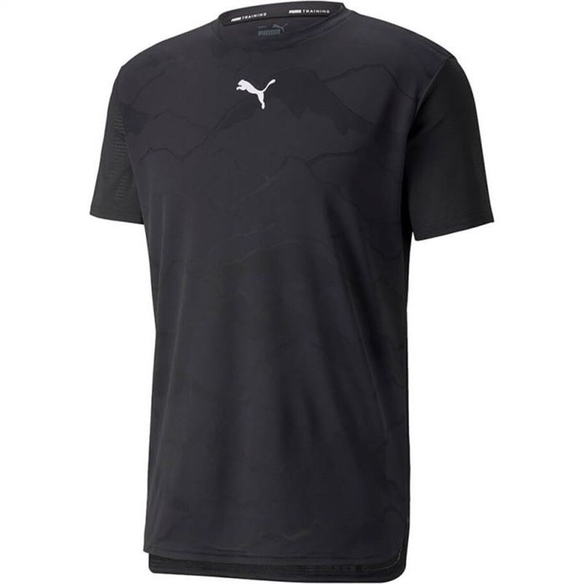 T-shirt med kortärm Herr Puma 521530 01 Svart